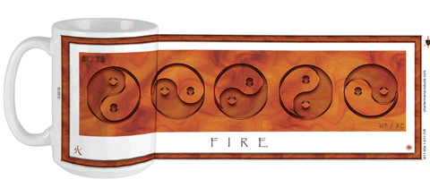 Five Element Coffee Mug "Fire"