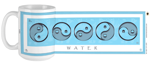 Five Element Coffee Mug "Water"