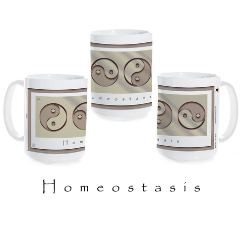 Yin Yang Coffee Mug-Metal-Homeostasis-Ceramic Coffee Mug