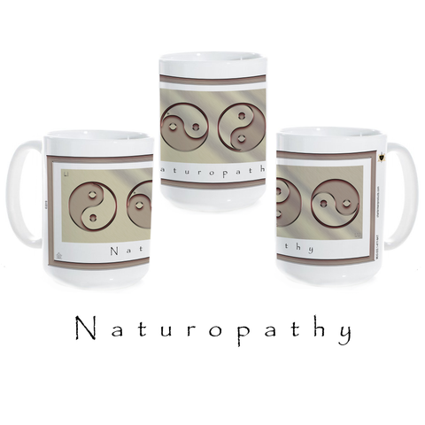 Yin Yang Coffee Mug-Naturopathy-Metal-Ceramic Coffee Mug