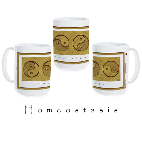 Yin Yang Coffee Mug-Earth-Homeostasis-Ceramic Coffee Mug