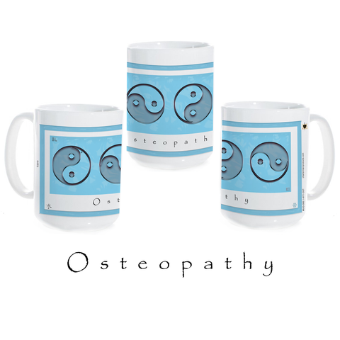 Yin Yang Coffee Mug-Water-Osteopathy-Ceramic Coffee Mug