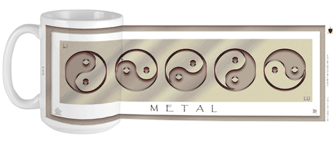 Five Element Coffee Mug "Metal"