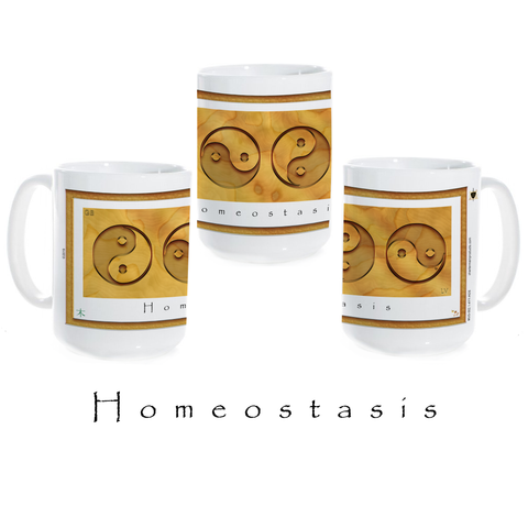 Yin Yang Coffee Mug-Wood-Homeostasis-Ceramic Coffee Mug