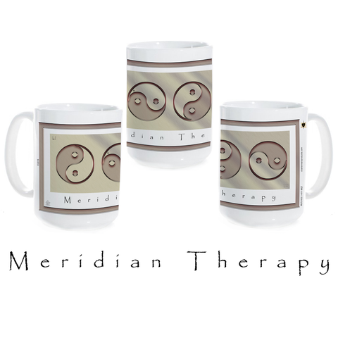 Yin Yang Coffee Mug-Metal-Meridian Therapy-Ceramic Coffee Mug