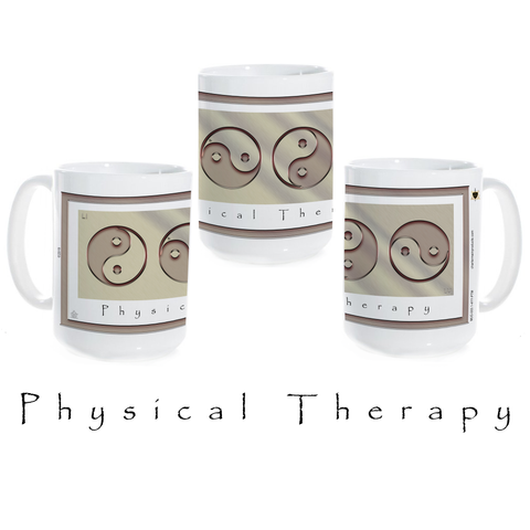 Yin Yang Coffee Mug-Metal-Physical Therapy-Ceramic Coffee Mug