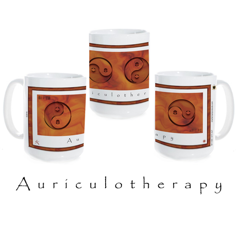 Yin Yang Coffee Mug-Auriculotherapy-Fire-Ceramic Coffee Mug
