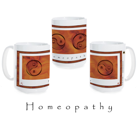 Yin Yang Coffee Mug-Homeopathy-Fire-Ceramic Coffee Mug