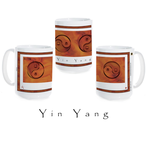 Yin Yang Coffee Mug-Fire-15 oz. ceramic coffee mug
