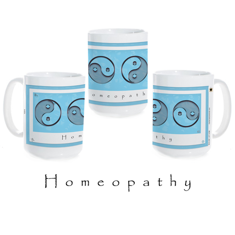Yin Yang Coffee Mug-Water-Homeopathy-Ceramic Coffee Mug