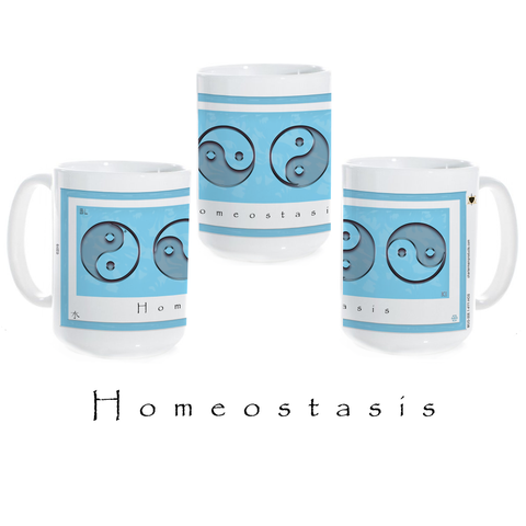 Yin Yang Coffee Mug-Water-Homeostasis-Ceramic Coffee Mug