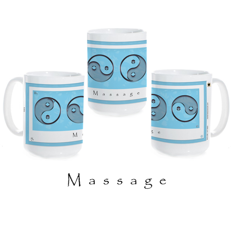 Yin Yang Coffee Mug-Water-Massage-Ceramic Coffee Mug