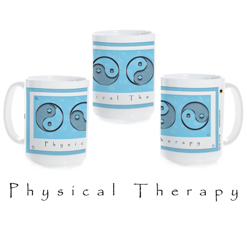 Yin Yang Coffee Mug-Physical Therapy-Water-Ceramic Coffee Mug