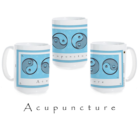 Yin Yang Coffee Mug-Water-Acupuncture-Ceramic Coffee Mug