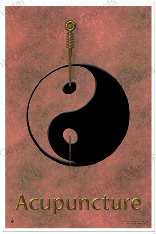Balancing Health Poster "Fire" (Acupuncture)