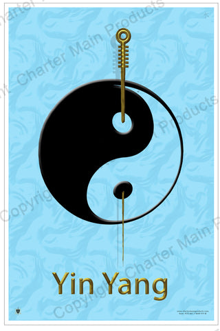 Balancing Health Poster "Water" (Yin Yang)